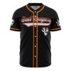 Soul Reaper Ichigo Bleach AOP Baseball Jersey AOP Baseball Jersey FRONT Mockup - Anime Jersey Store