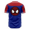 Spiderman Marvel AOP Baseball Jersey BACK Mockup 2 - Anime Jersey Store