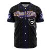 Straw Hats Brook One Piece AOP Baseball Jersey FRONT Mockup - Anime Jersey Store