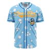 Straw Hats Nami One Piece AOP Baseball Jersey FRONT Mockup - Anime Jersey Store