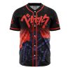 Struggler Berserk AOP Baseball Jersey AOP Baseball Jersey FRONT Mockup - Anime Jersey Store