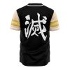 Tengen Uzui DS AOP Baseball Jersey BACK Mockup - Anime Jersey Store