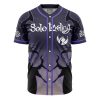 The Shadow Monarch SL AOP Baseball Jersey FRONT Mockup - Anime Jersey Store