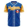 Toad SMB AOP Baseball Jersey FRONT Mockup - Anime Jersey Store