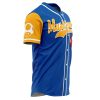 Toad SMB AOP Baseball Jersey SIDE Mockup - Anime Jersey Store