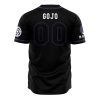 Tokyo Prefectural Gojo Jujutsu Kaisen AOP Baseball Jersey AOP Baseball Jersey BACK Mockup - Anime Jersey Store