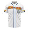 Trippy Wing Zero Gundam AOP Baseball Jersey FRONT Mockup - Anime Jersey Store