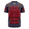 Uchiha Madara Naruto AOP Baseball Jersey FRONT Mockup - Anime Jersey Store