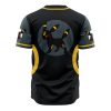 Umbreon Pokemon AOP Baseball Jersey AOP Baseball Jersey BACK Mockup - Anime Jersey Store