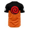 Uzumaki Shipuuden Naruto AOP Baseball Jersey BACK Mockup - Anime Jersey Store