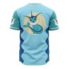 Vaporeon Pokemon AOP Baseball Jersey AOP Baseball Jersey BACK Mockup - Anime Jersey Store