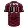 Warlords Mihawk OP AOP Baseball Jersey BACK Mockup - Anime Jersey Store