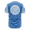 Waterbenders Avatar AOP Baseball Jersey AOP Baseball Jersey BACK Mockup - Anime Jersey Store