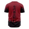 narutosagemode Baseball Jersey back - Anime Jersey Store