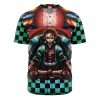 tanjiro Baseball Jersey front - Anime Jersey Store