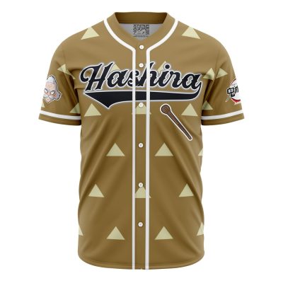 Hashira Jigoro Kuwajima Demon Slayer Baseball Jersey